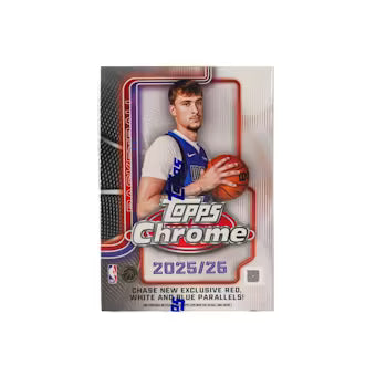 2025/26 Topps Chrome Basketball 7-Pack Blaster 40-Box Case