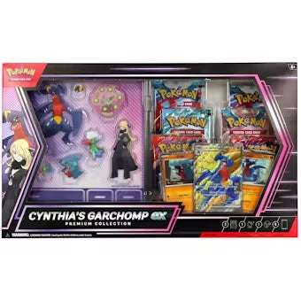 Pokemon Cynthia's Garchomp ex Premium Collection Box - Sealed Wax