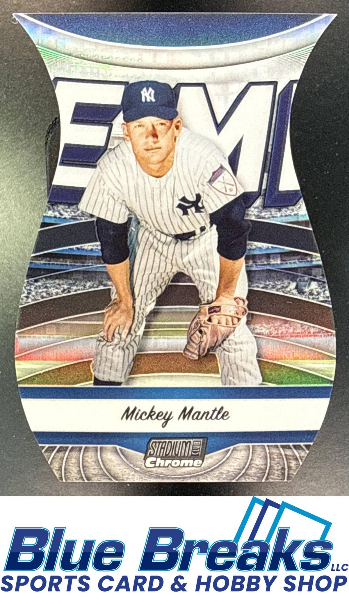 2024 Topps Stadium Club Mickey Mantle #TVN-11 Triumvirates Nickname New York Yankees