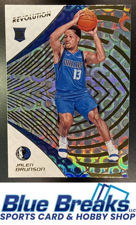 2018-19 Panini Revolution Groove Jalen Brunson [RC] #130 RC Dallas Mavericks