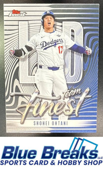 2026 Topps Finest Team Shohei Ohtani [RC] #TF-15 Los Angeles Dodgers