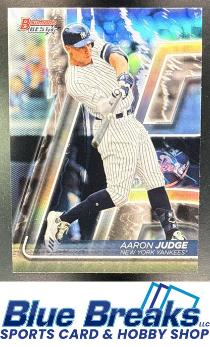 2020 Bowman's Best Refractor Aaron Judge [RC] #61 New York Yankees
