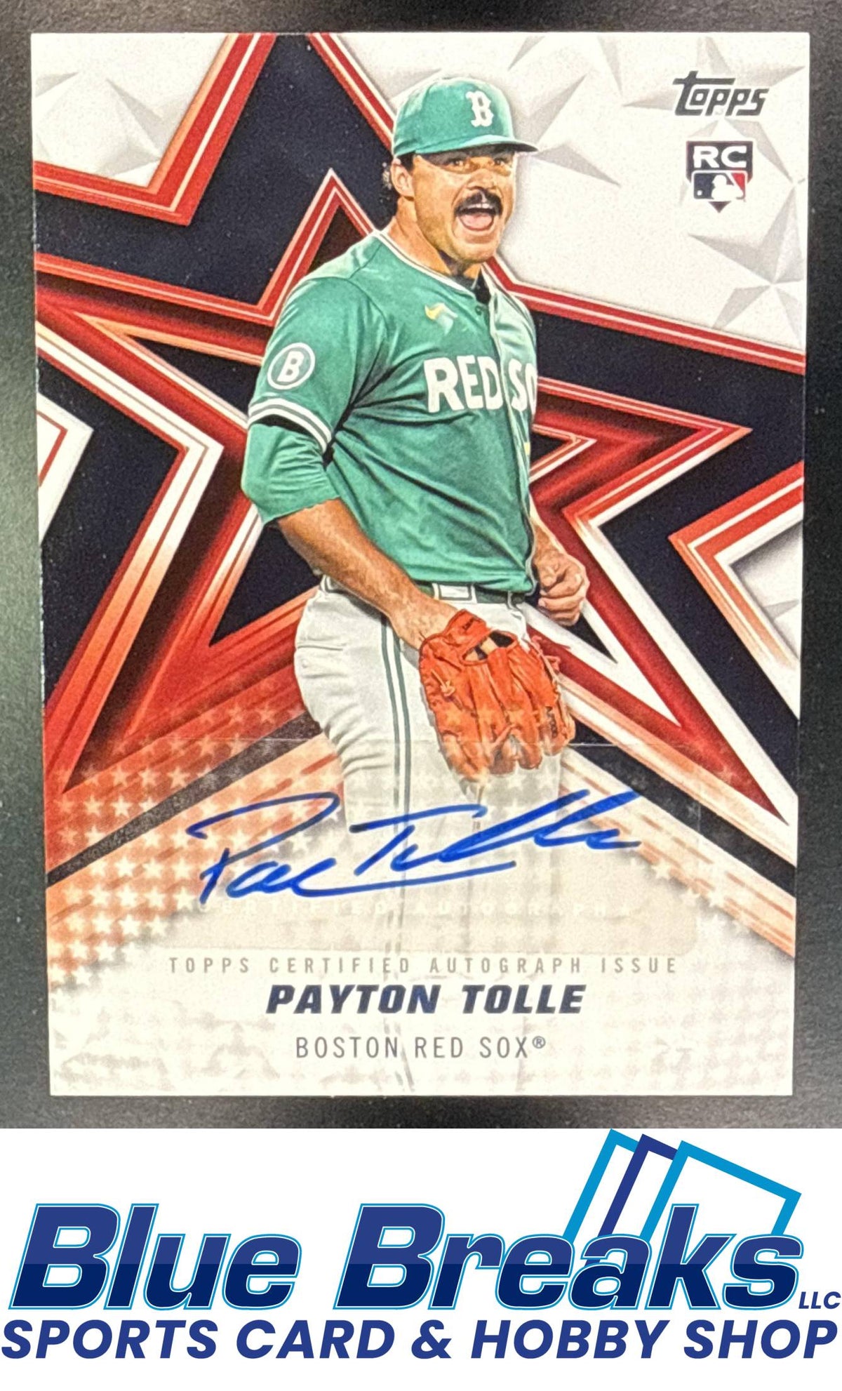 2026 Topps Series 2 Payton Tolle #BSA2-PT Baseball Stars Auto RC Boston Red Sox