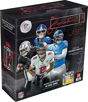 2025 Topps Football - Signature Class Mega - Sealed Wax- Presell
