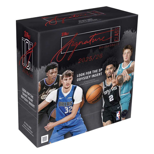 2025/2026 Topps Basketball - Signature Class Mega - Sealed Wax - Presell