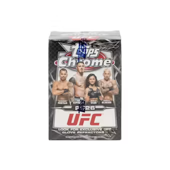 2026 Topps Chrome - UFC Blaster Box - Sealed Wax