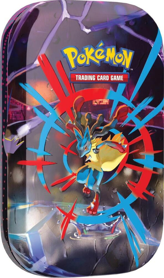 Pokemon - Mega Heroes Mini Tin [Mega Lucario] - ME01: Mega Evolution (MEG) - Sealed Wax