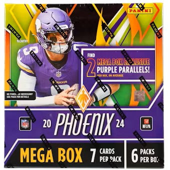 2024 Panini Phoenix Football Mega Box - Sealed Wax