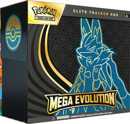 Pokemon - Mega Evolution Elite Trainer Box - ME01: Mega Evolution (MEG) - Sealed Wax