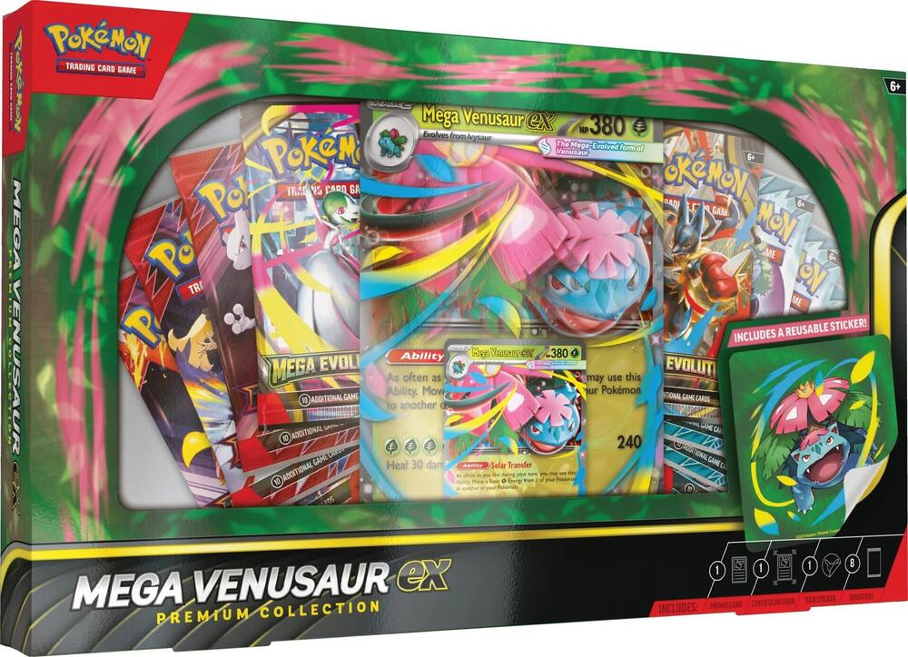 Pokemon - Mega Venusaur ex Premium Collection - Sealed Wax