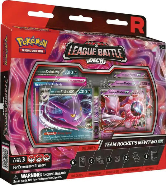 Pokemon - League Battle Deck [Team Rocket's Mewtwo ex] - Miscellaneous Cards & Products (MCAP) - Sealed Wax