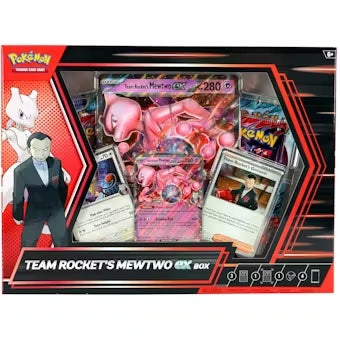 Pokemon Team Rocket's Mewtwo ex Box - Sealed Wax