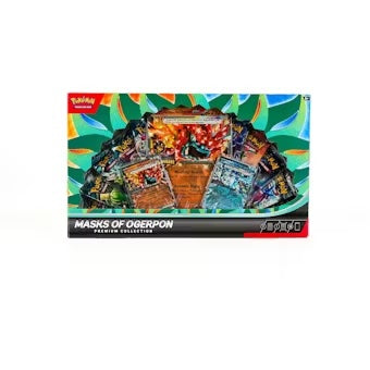 Pokémon - Scarlet & Violet: Masks of Ogerpon Premium Collection - Sealed Wax