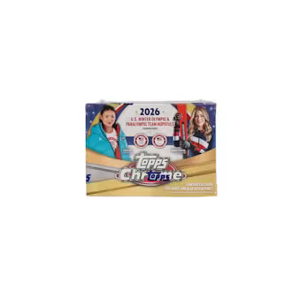 2026 Topps Chrome U.S. Olympics 7-Pack Blaster Box (Presell)