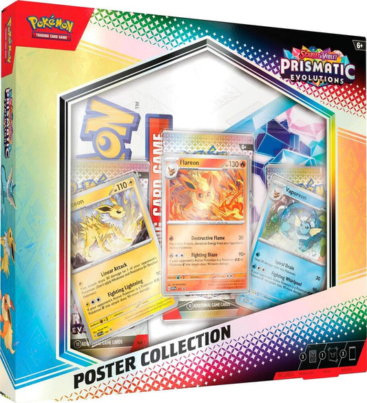 Pokemon - Prismatic Evolutions Poster Collection - SV: Prismatic Evolutions (PRE) - Sealed Wax