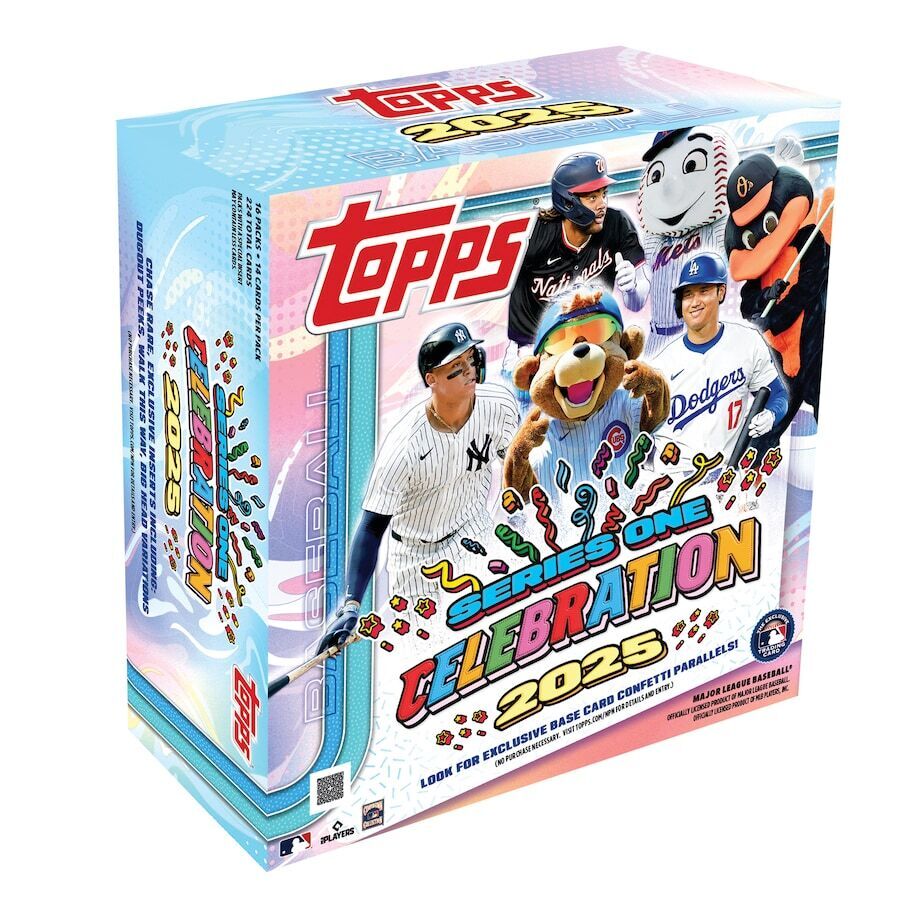2025 TOPPS SERIES 1 BASEBALL CELEBRATION MEGA BOX Brand New Sealed Wax