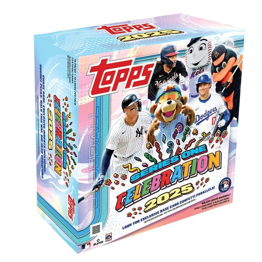 2025 TOPPS SERIES 1 BASEBALL CELEBRATION MEGA BOX Brand New Sealed Wax