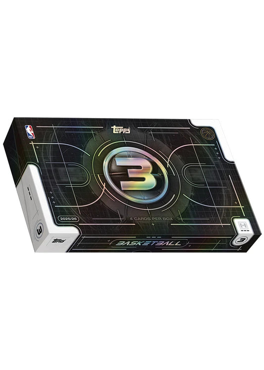 2025-26 Topps Three Basketball Hobby Box (Presell)