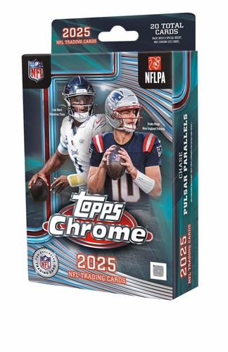 2025 Topps Chrome Football Hanger Box - Sealed Wax
