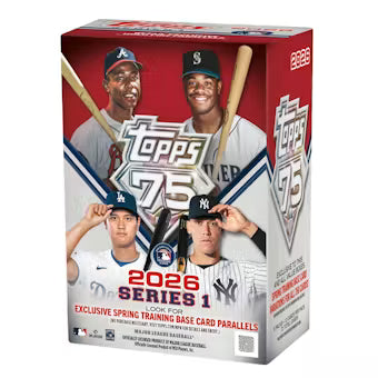 2026 Topps Series 1 Baseball 6-Pack Blaster 40-Box Case (Presell)
