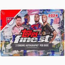 2024 Topps Finest MLS Soccer Hobby Box - Sealed Wax