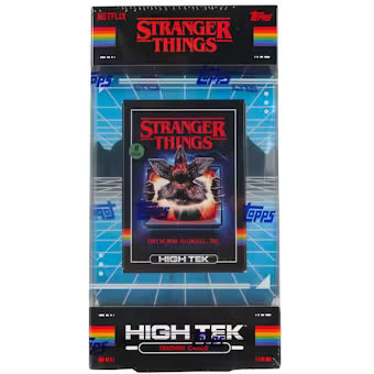 2024 Topps - Stranger Things High Tek Hobby Box - Sealed Wax