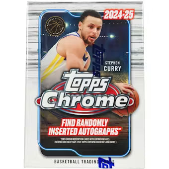 2024-25 Topps Chrome Basketball Blaster - Sealed Wax