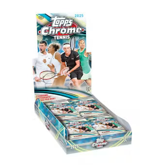 2025 Topps Chrome Tennis Hobby 12-Box Case (Presell)