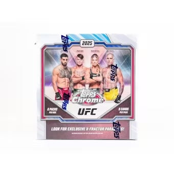 2025 Topps Chrome UFC Mega Box - Sealed Wax