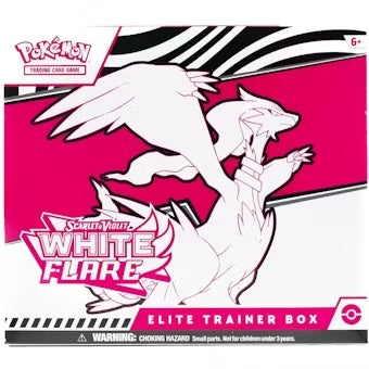 Pokémon - Scarlet & Violet: White Flare ETB Elite Trainer Box - Sealed Wax