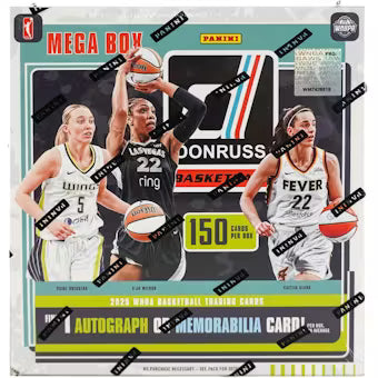 2025 Panini Donruss WNBA Basketball Mega Box - Sealed Wax